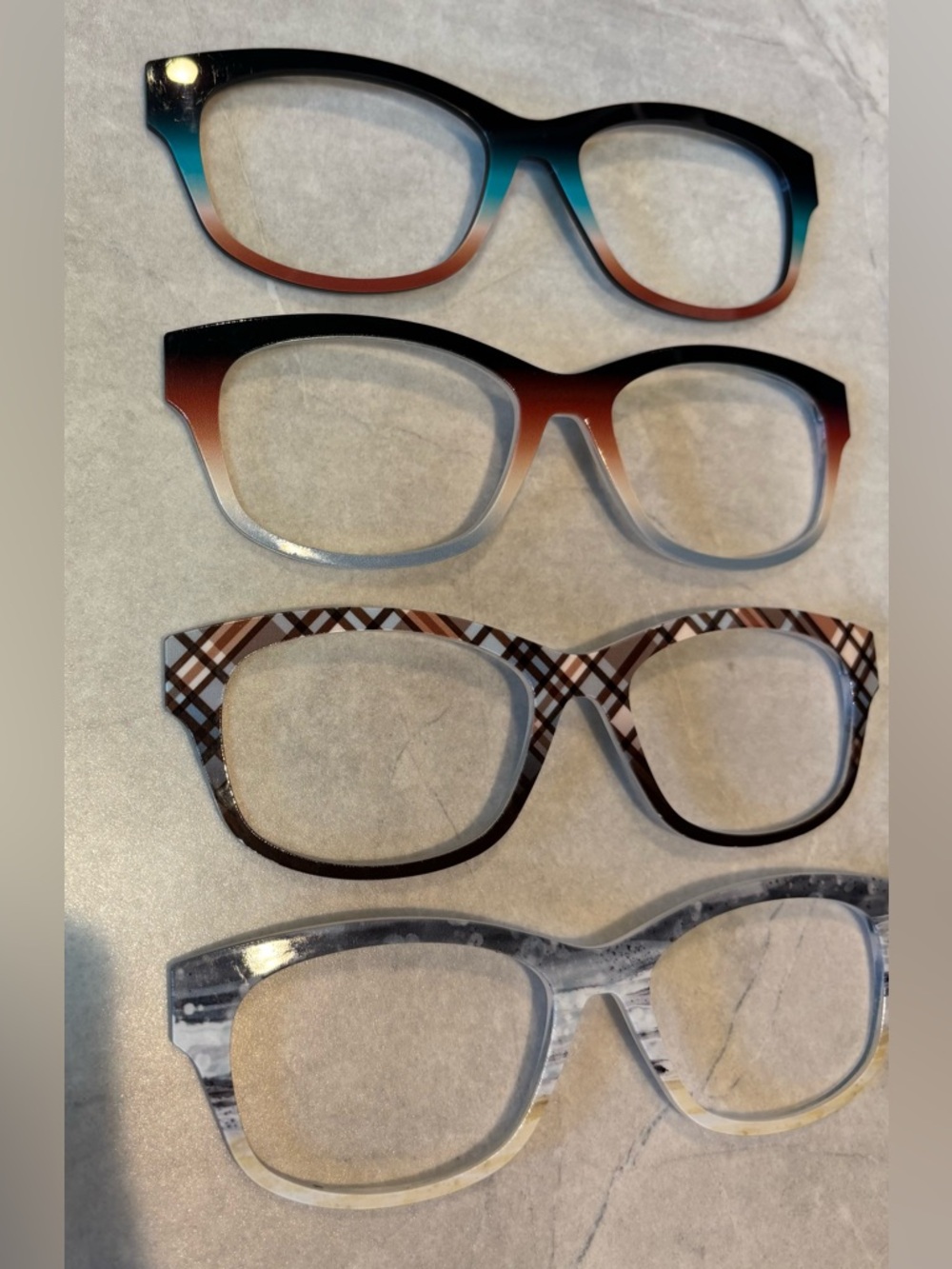 PAIR Top Frames for Addison - Rusts, blues & greys